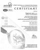 Certificate ISO 14001 environmental management system